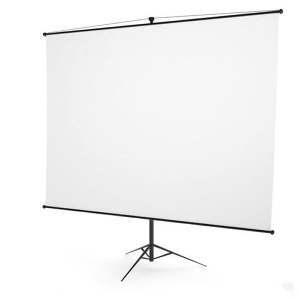 Quality 120" 16:9 foldable tripod projection projector screen HD 3D TV home theater matte white wholesale