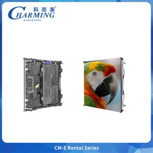 Strong Rigidity Aluminum Alloy Rental Led Display Cabinet Power Cord Integration