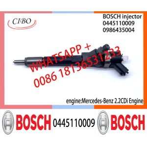 Diesel Common Rail Injector 0445110009 0986435004 0445110010 0986435027 for