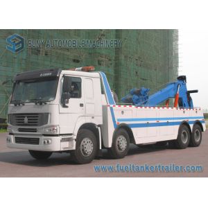12 Wheeler HOWO Heavy Duty Wrecker With INT 60 Recovery Truck Body