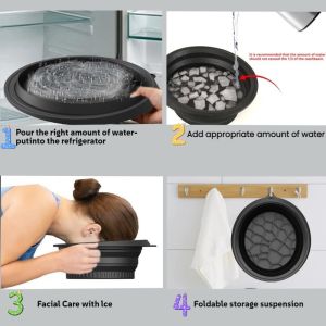 Multi Purpose Foldable Ice Bowl