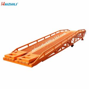 Cheap 6 ton hydraulic adjustable container loading dock ramp for sale for sale