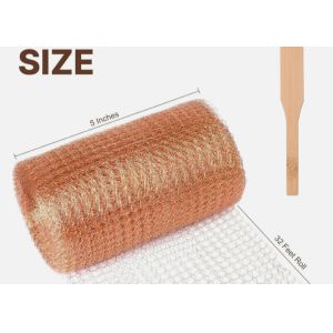 Copper Mesh 5inch x 32 feet Rust proof Copper Mesh Roll for Preventing Rodent