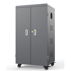 China ABS Engineering Plastic Ipad Laptop Charging Trolley For Schools 85kg on sale