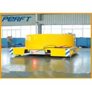 4 Wheel Ladle Transfer Car Motor Driven For Heavy Load Ladle Transportation