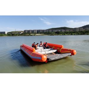 Lb-Ts6 60hp Inflatable Rescue Boat Transport Ship Raft