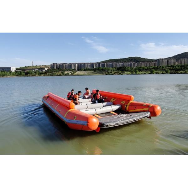 Quality Lb-Ts6 60hp Inflatable Rescue Boat Transport Ship Raft wholesale