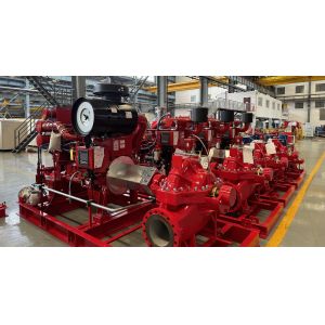 SCF250-200-600 Diesel Engine Driven Split Case Fire Pump 4500 GPM UL/FM