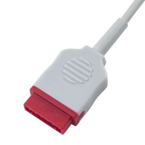 GE Invasive Blood Pressure Transducer IBP Adapter Cable 2*Edward 6pin IBP