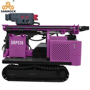 Portable Pile Driver Hydraulic Vibration Piling Machine Solar Screw Pile Driver