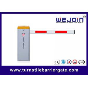 China AC220V IP54 6m Arm Barrier Gate Operators 24r/ Min For High Traffic on sale