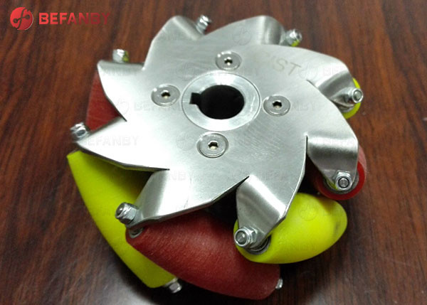 Quality 300kg 2 Inch 50 Mm Mecanum Wheel For AGV Trolley Used wholesale
