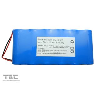 LiFePO4 Battery Pack IFR 26650 9.6V 6.6AH For Solar Production and Lighting