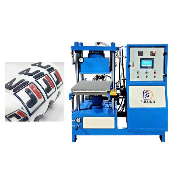 Quality FuLund PVC Rubber Hydraulic Curing Press Wristband Making Machine Silicone product making textile fabric machinery wholesale