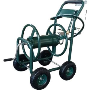 Portable Heavy Duty Garden Lawn Water Hose Reel Storage Cart 19kg Capacity with