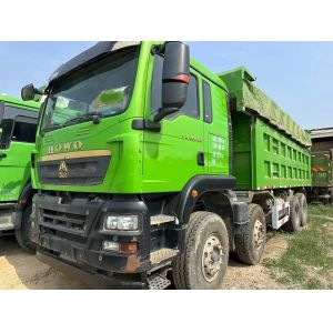 Used HOWO460 8x4 Tipper Heavy-Duty Construction Truck Well-Maintained