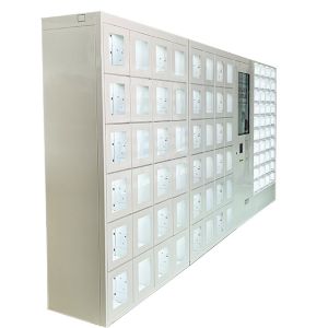 China Self Service Vending Cabinet Display Locker Fully Automated 18.5 Touch Screen on sale