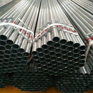 ASTM A513-2007 Galvanized Round Pipe For Construction