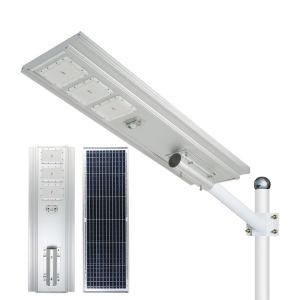 2000 Times Charge Solar Street Light with PIR Sensor Working Mode 85-265V AC