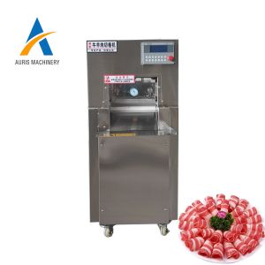 Frozen Beef Roll Pieces Cutter Machine Chilled Mutton Chopping Freezing 550w