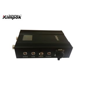 100km LOS COFDM Microwave Transmitter Full HD Drone Wireless Video Link