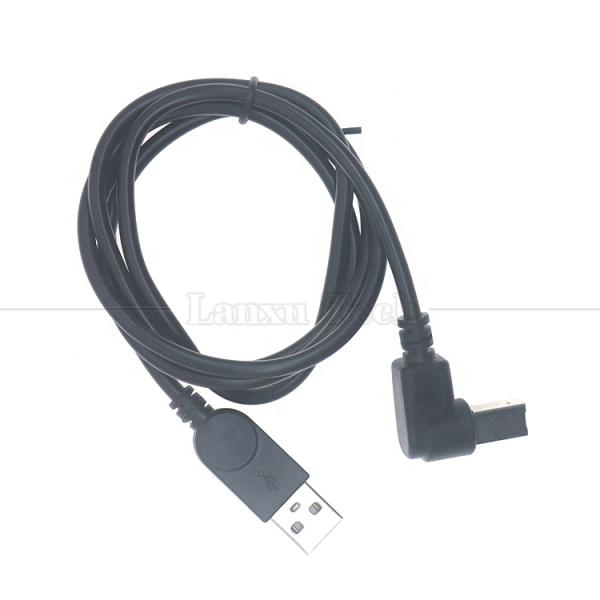 90 Degree Right Angle Type A Male to B Male USB 2.0 Printer Connector Extension Cable