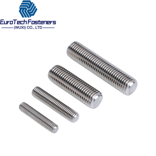M8 M10 M16 M20 Bolt Din 976 Stainless Steel Metric Fully Threaded Stud Bolts 4.6