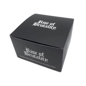 Square Cheap Cardboard Hat Box with Clear Window and 1-3 Days Sample Time for