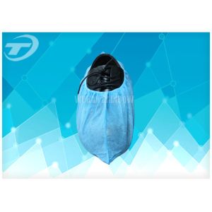 Customized Disposable Shoe Covers PP / PE / CPE In Capsules