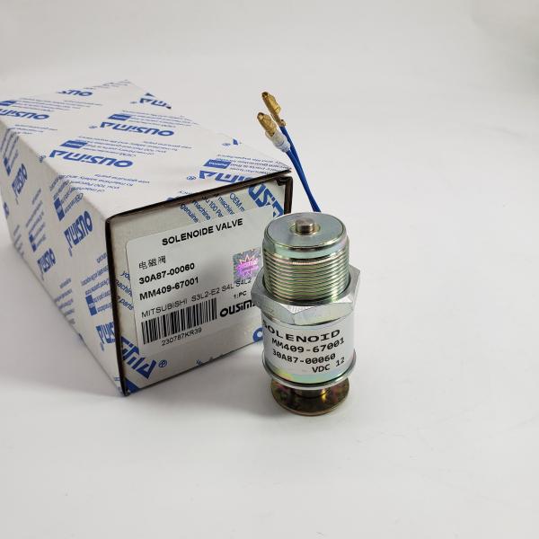 High quality Excavator Solenoid Valve 30A87-00060 MM409-67001 for Mitsubishi S3L2-E2 S4L S4L2