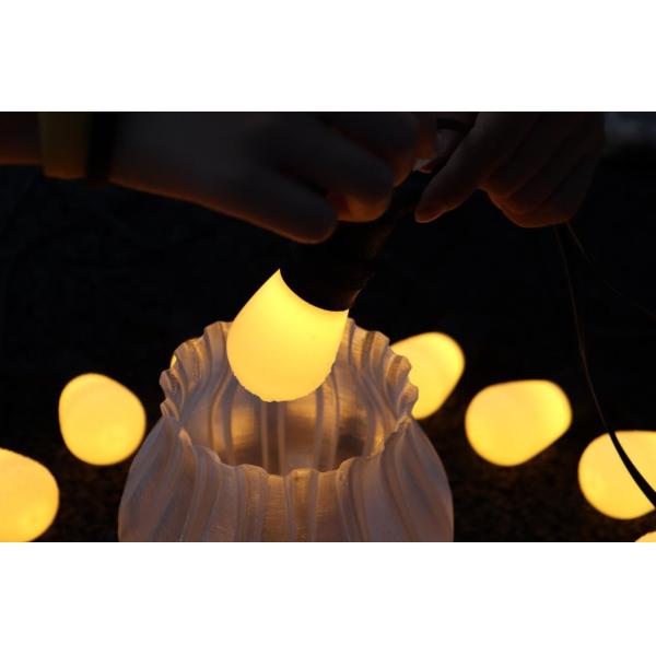 Luminous Bulb String Lights Music Remote Control Programmable RGB LED Christmas