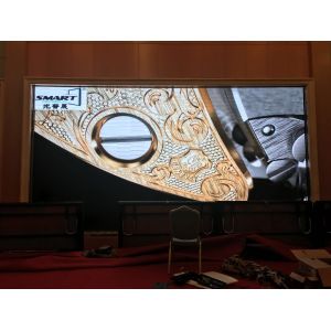 7.68m*4.032m Indoor LED Video Screen 3mm Pixel Pitches High Brightness Shenzhen