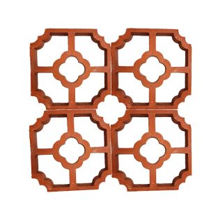 Classical Decorative Hollow Brick Garden Fences Breeze Block With Intricate