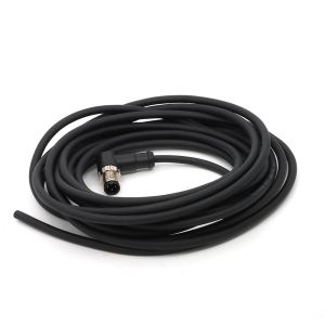 IP67 M12 8 Pin Connector Male Angled 8 Pin Aviation Plug Connector