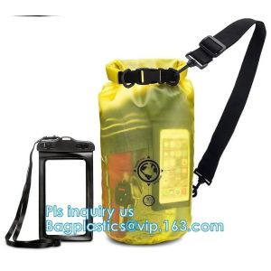 PVC Waterproof Dry Backpack for Outdoor Activities, 500D PVC tarpaulin dry bag