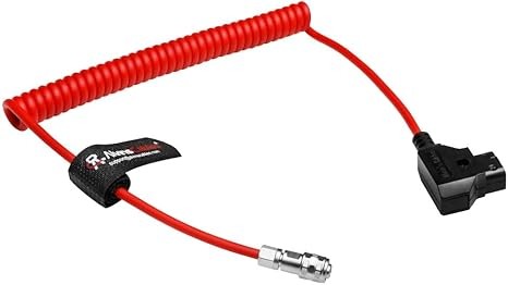 Alvin's Cables BMPCC 4K Power Cable, D-tap to 2 Pin Female Ultra Soft Coiled