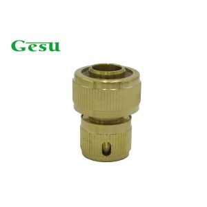 Cheap Custom Brass Quick Connect Hose Fittings , Garden Hose Replacement Parts for sale