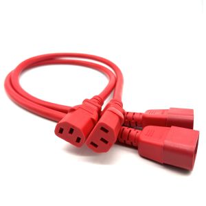 Cheap IEC C13 To C14 Power Extension Cable for sale