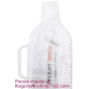 Reusable protector cover holder bag,protector plastic bubble bags for wine