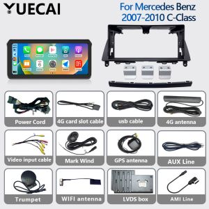Qualcomm 12.3" Android Car Multimedia Navigation Player For Mercedes Benz 4.0 4