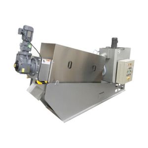 50000L/H Industrial Sludge Dewatering Screw Press ISO9001 Certification