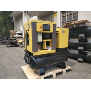 RMD 7.5KW oil variable frequency drive air screw air compressor with air dryer