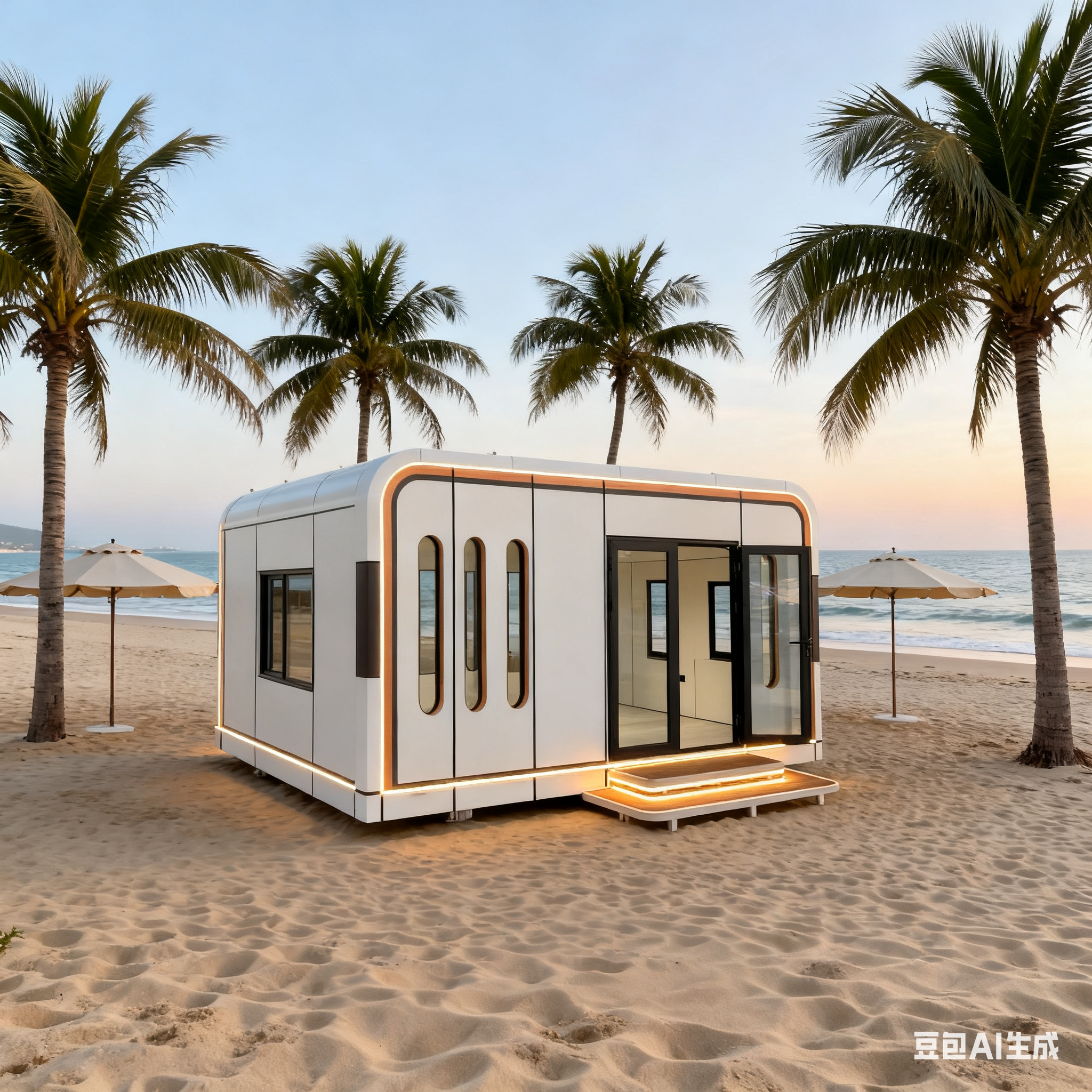 Cheap 12 KW Power Consumption and WiFi Connectivity Apple Capsule Lodge for Streamlined Operations for sale