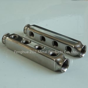 1-1/4" Stainless Steel Manifold Bar for Water and Heating Systems