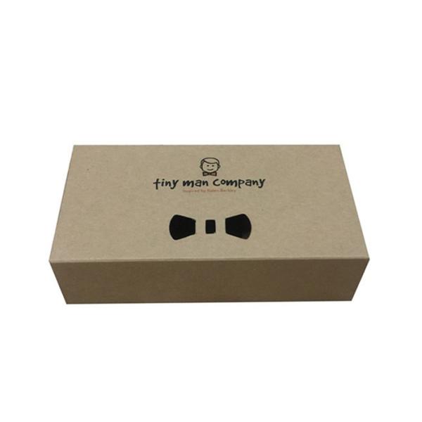 Personalized Brown Kraft Paper Boxes , Hinged Lid Gift Boxes With Magnetic