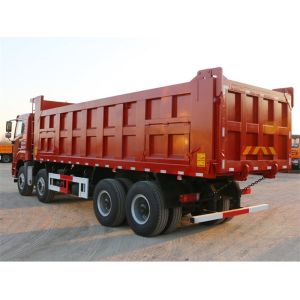 FAW 8x4 40 Tons Heavy Duty Dump Truck With Han V Cabin And Power Steering