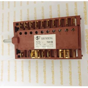 Buy cheap Home appliance switch SHUNDENG SD-3E Rotary switches room heater Three gears from wholesalers