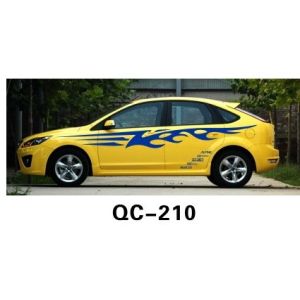 The Default Color PVC Custom Car Body Sticker QC-210J