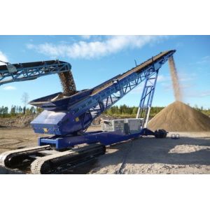 Cheap Heavy-Duty Mobile Stacking Conveyor System for Continuous Pile Formation in Mining &amp; Construction for sale