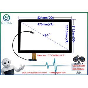 21.5 Inch 16:9 Projected Capacitive Touch Screen With USB Interface COB Type